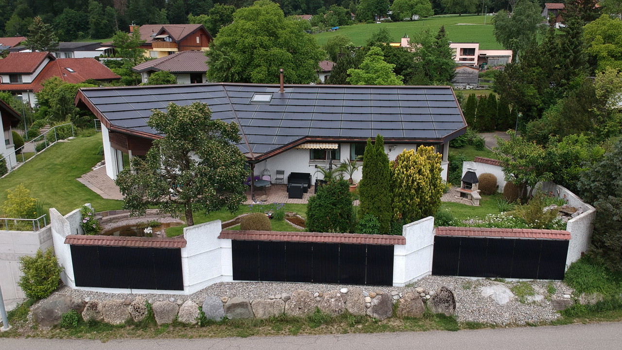 Einfamilienhaus in Oberwil-Lieli - Megasol Energie AG