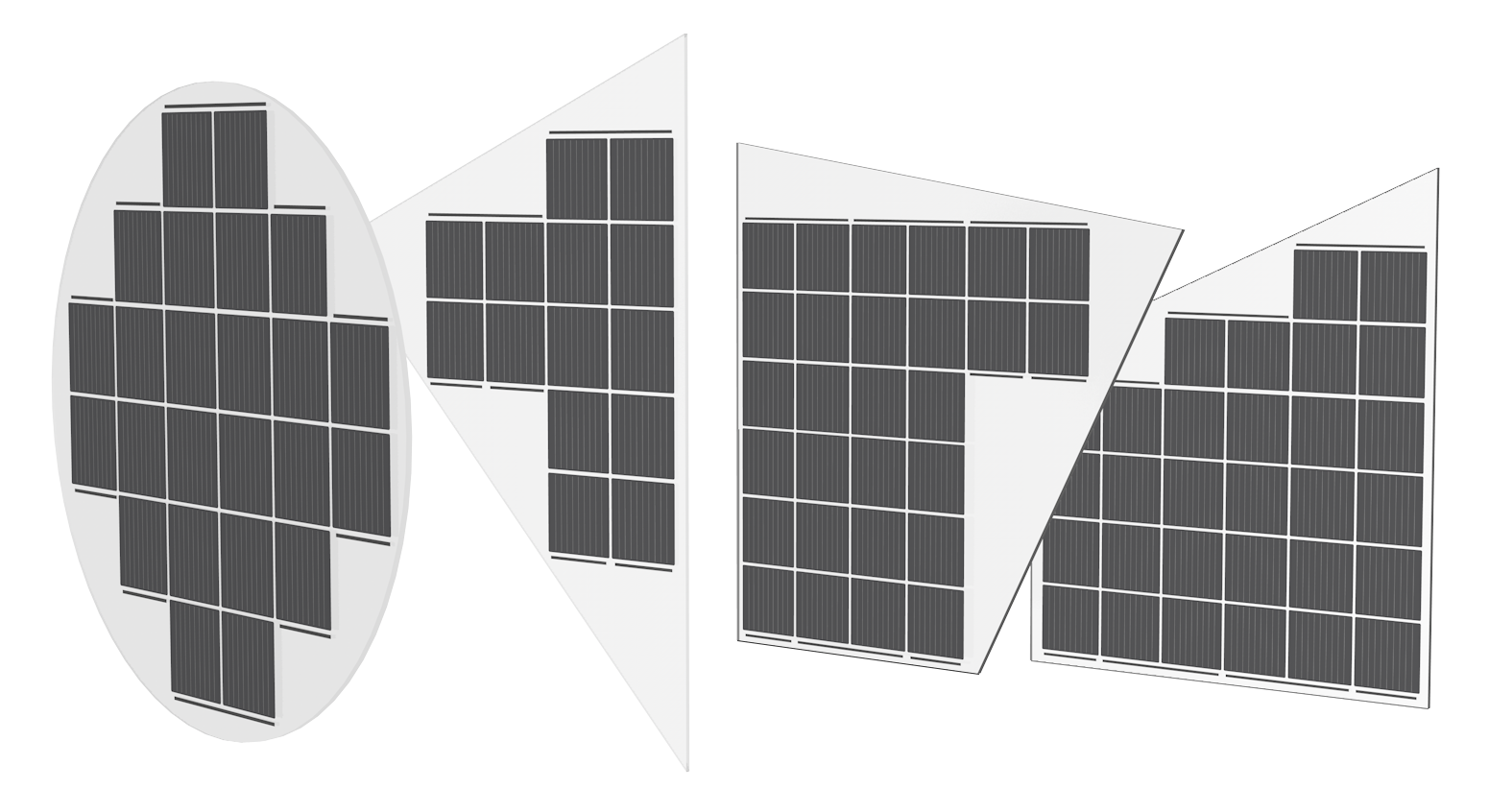 Solarmodule Sonderformen