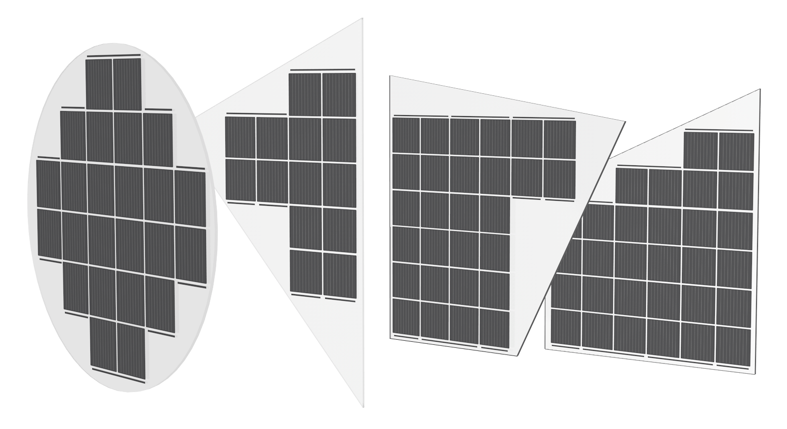 Solarmodule Sonderformen