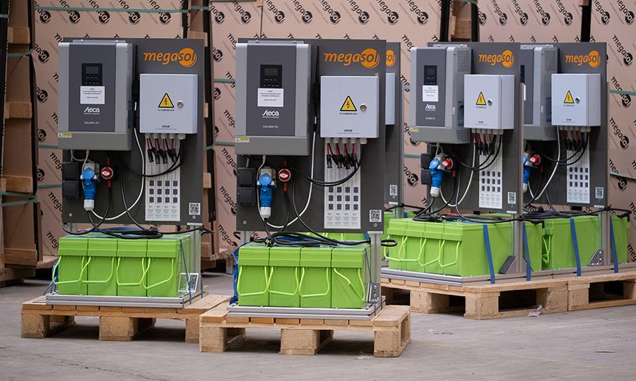 Megasol Spende an die Ukraine