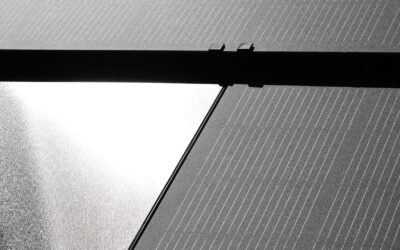 Absence d'éblouissement dans le photovoltaïque intégré :